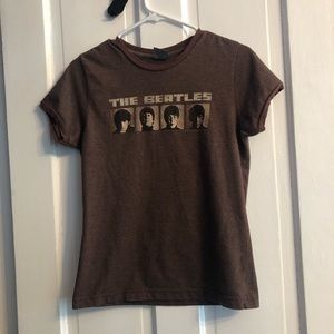 Juniors Beatles Baby Tee Almost Vintage 2004